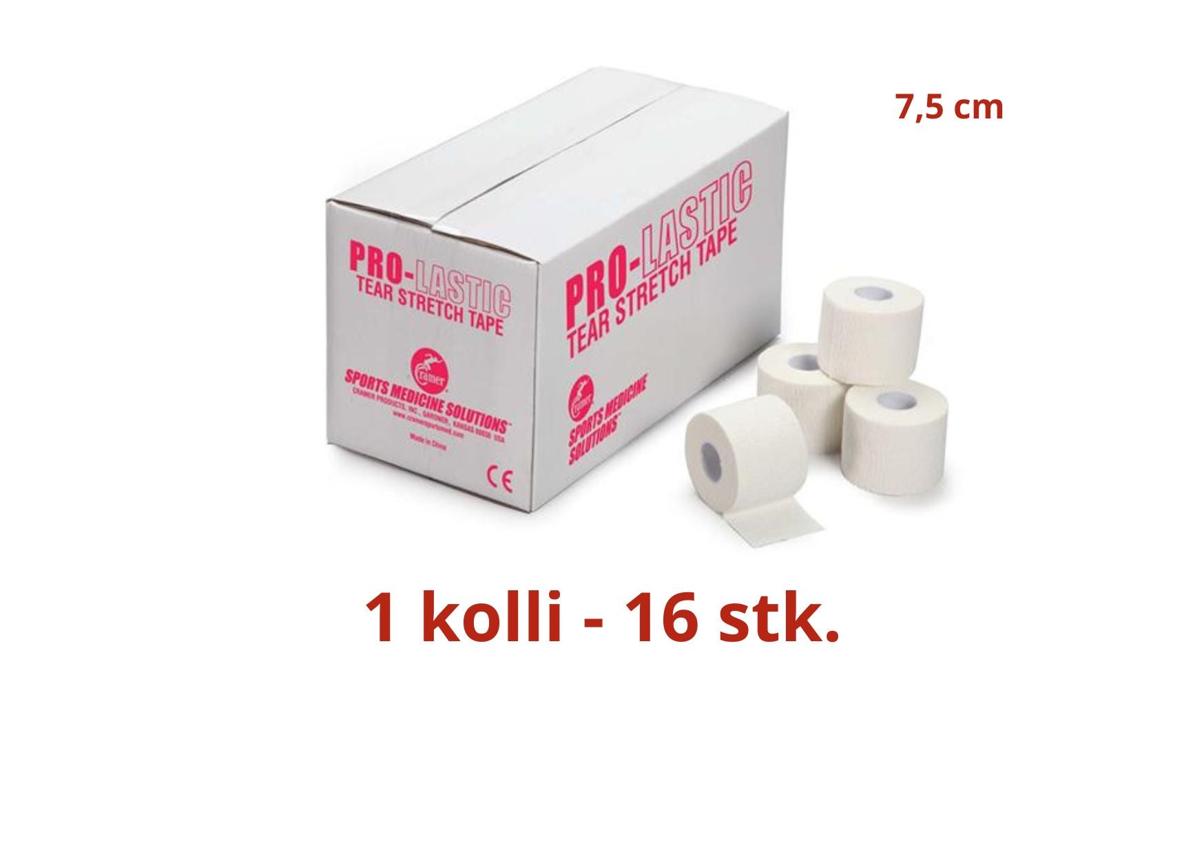 Cramer Pro-Lastic Tear Stretch 7,5 cm - 1 Kolli