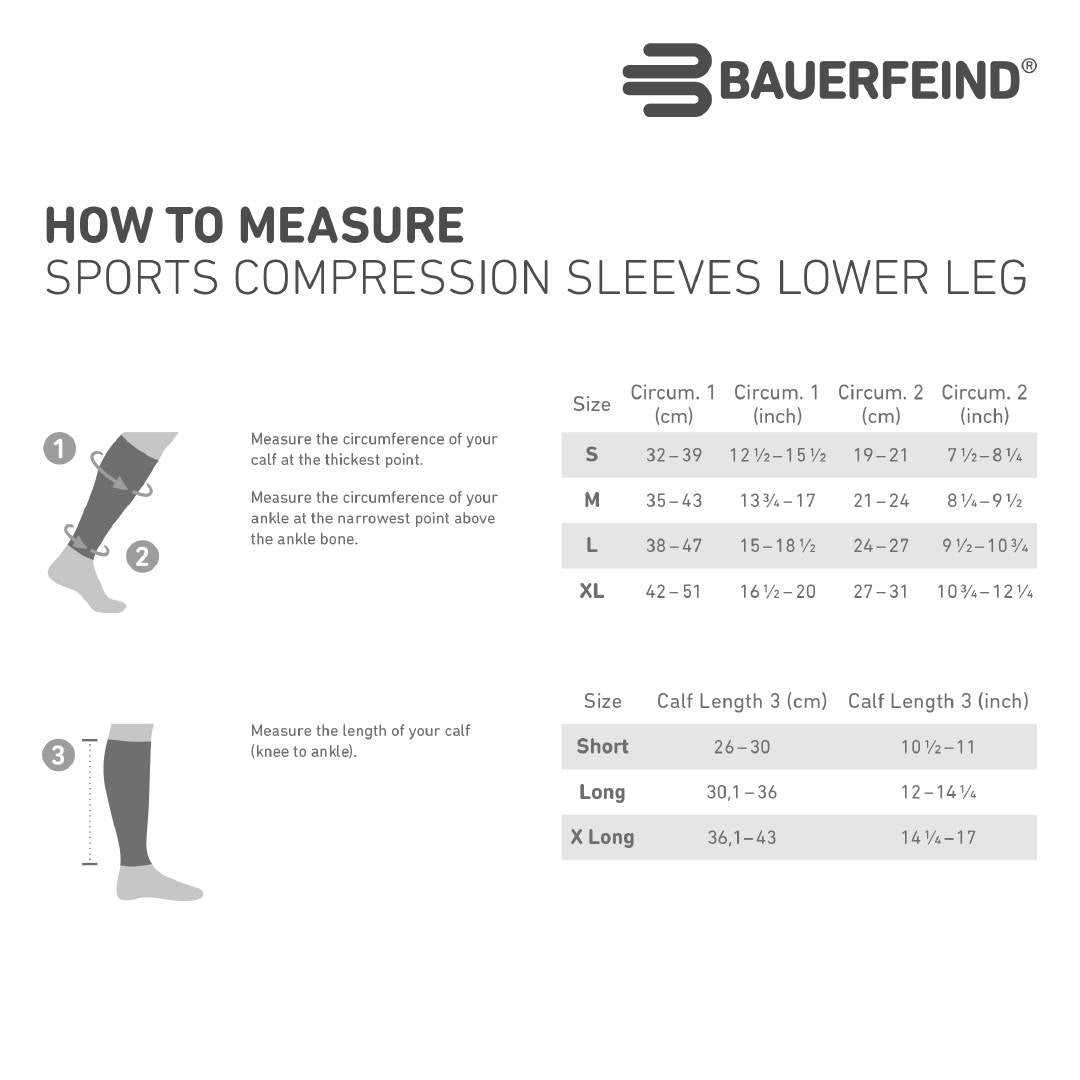 Bauerfeind Sports Compression Sleeves Lower Leg