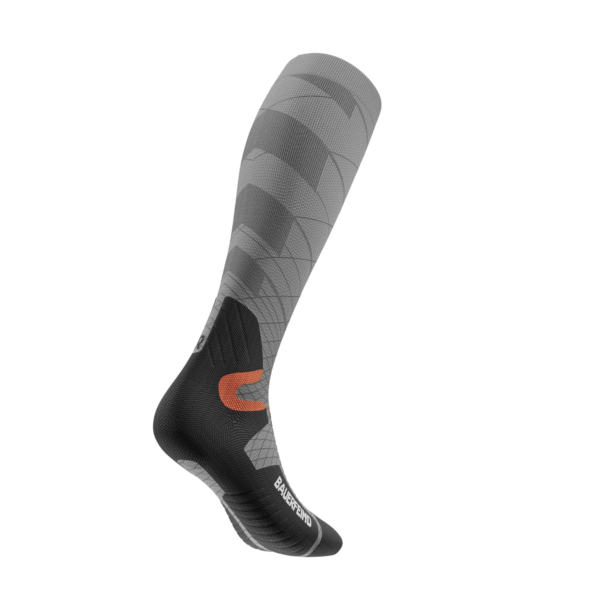 SKI Performance Compression Socks - Dryarn Grey