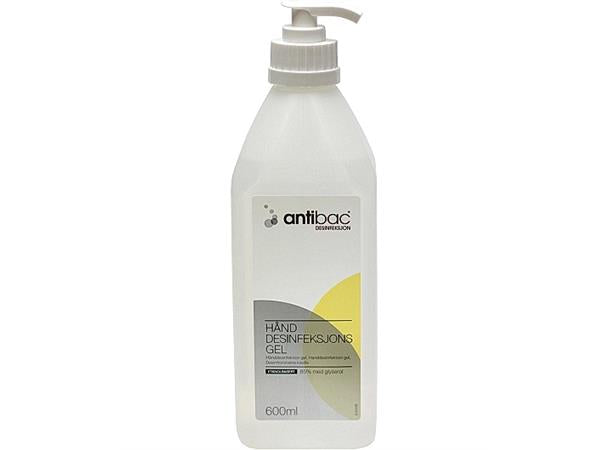 Antibac Hånddesinfektion 85% Gel 600 ml