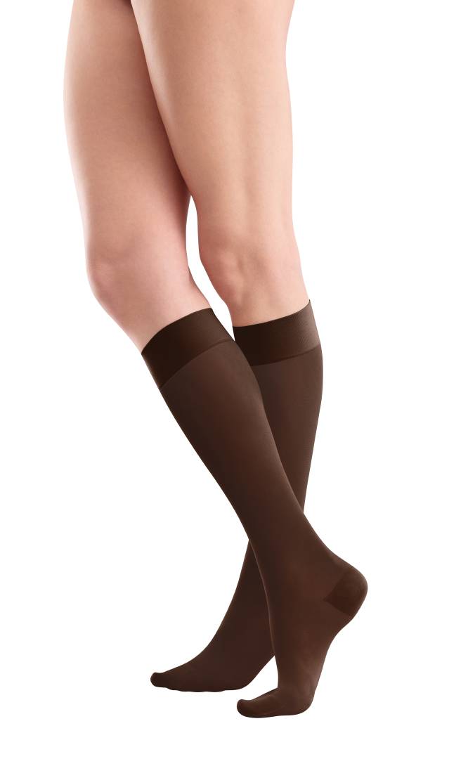 VenoTrain act SHEER ELEGANCE, knæstrømpe med kompression (AD)