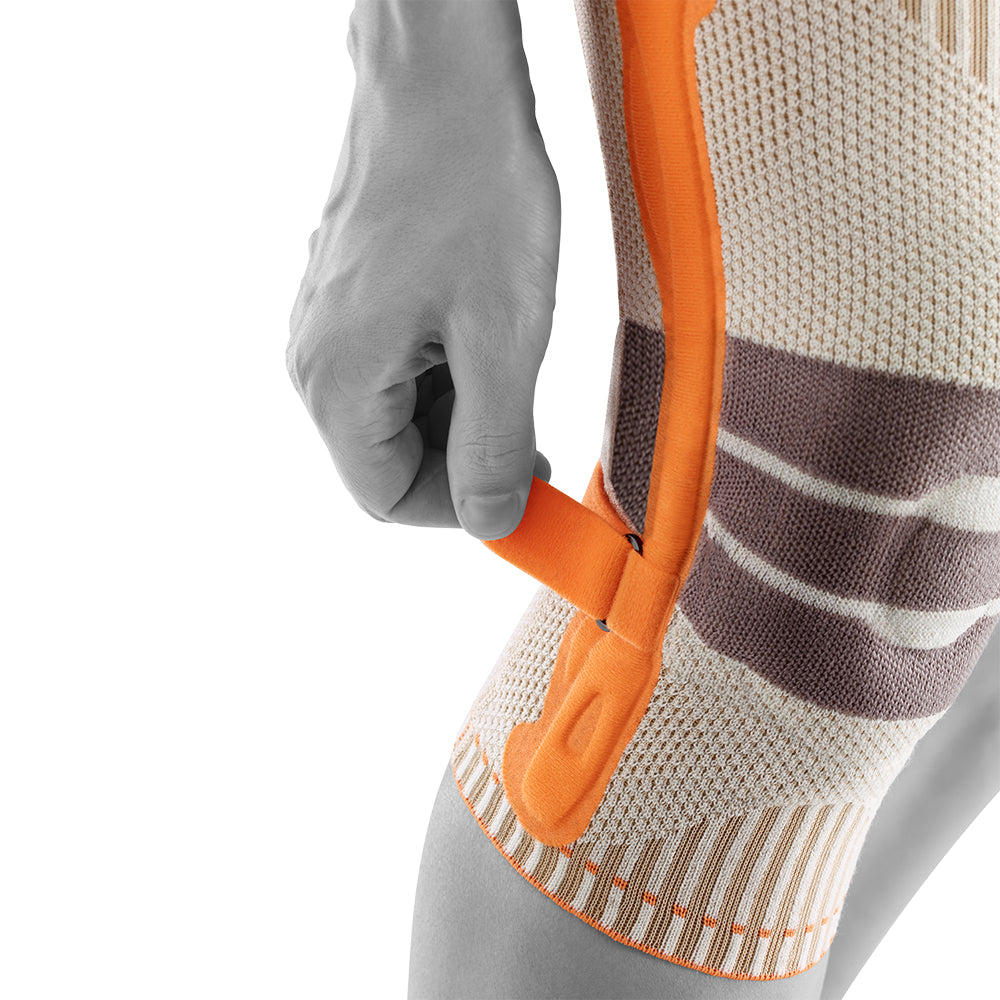 Bauerfeind Outdoor Knee Support, Sandstone-Orange