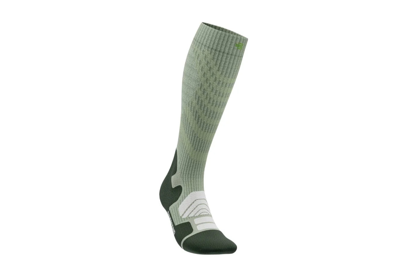 BAUERFEIND OUTDOOR MERINO PERFORMANCE Sock - HIGH CUT, Herbal Green