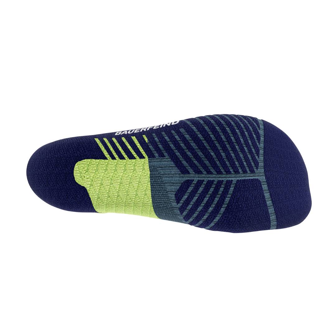 Trail Run Compression Sock - High Cut, Midnight Teal