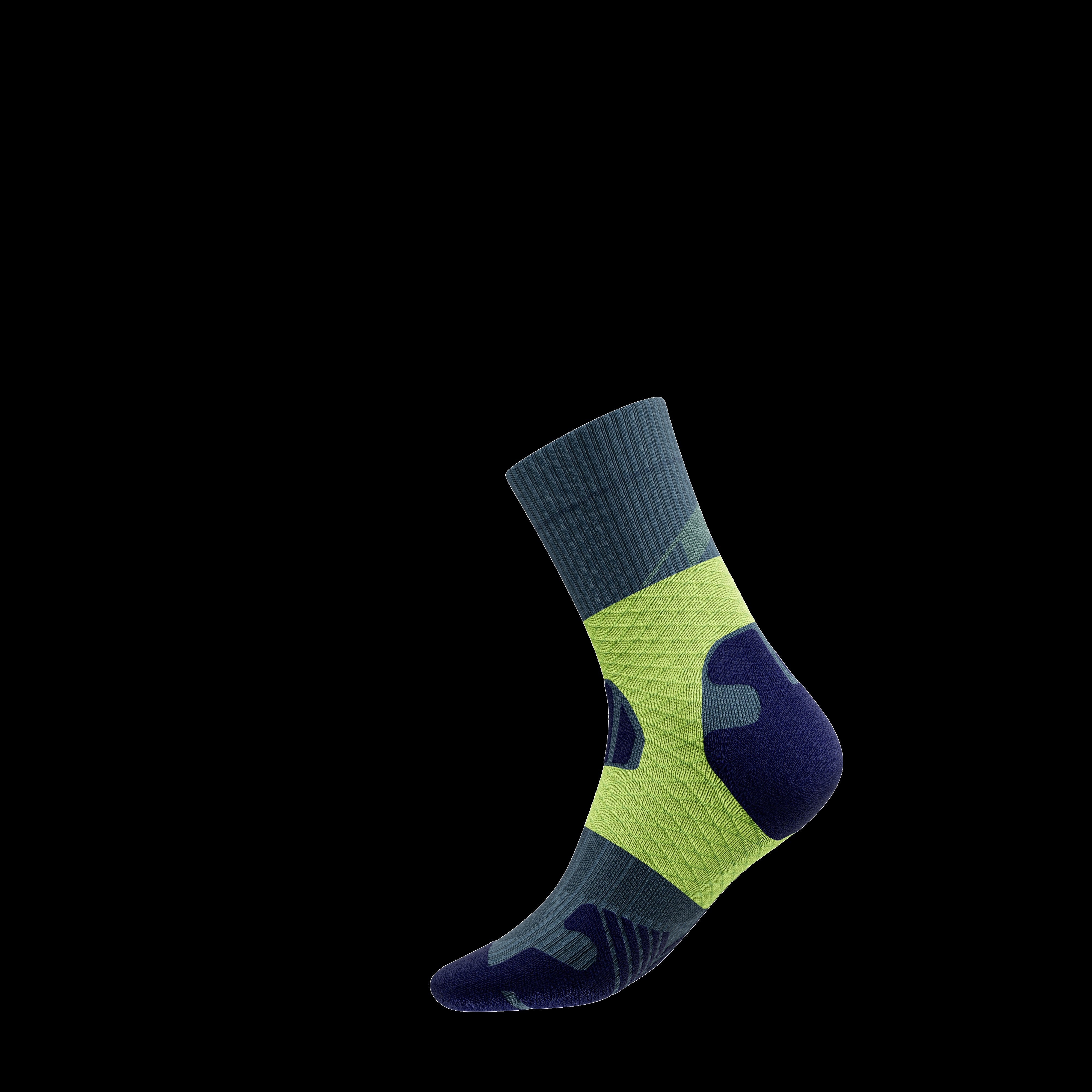 Trail Run Compression Sock - Mid Cut