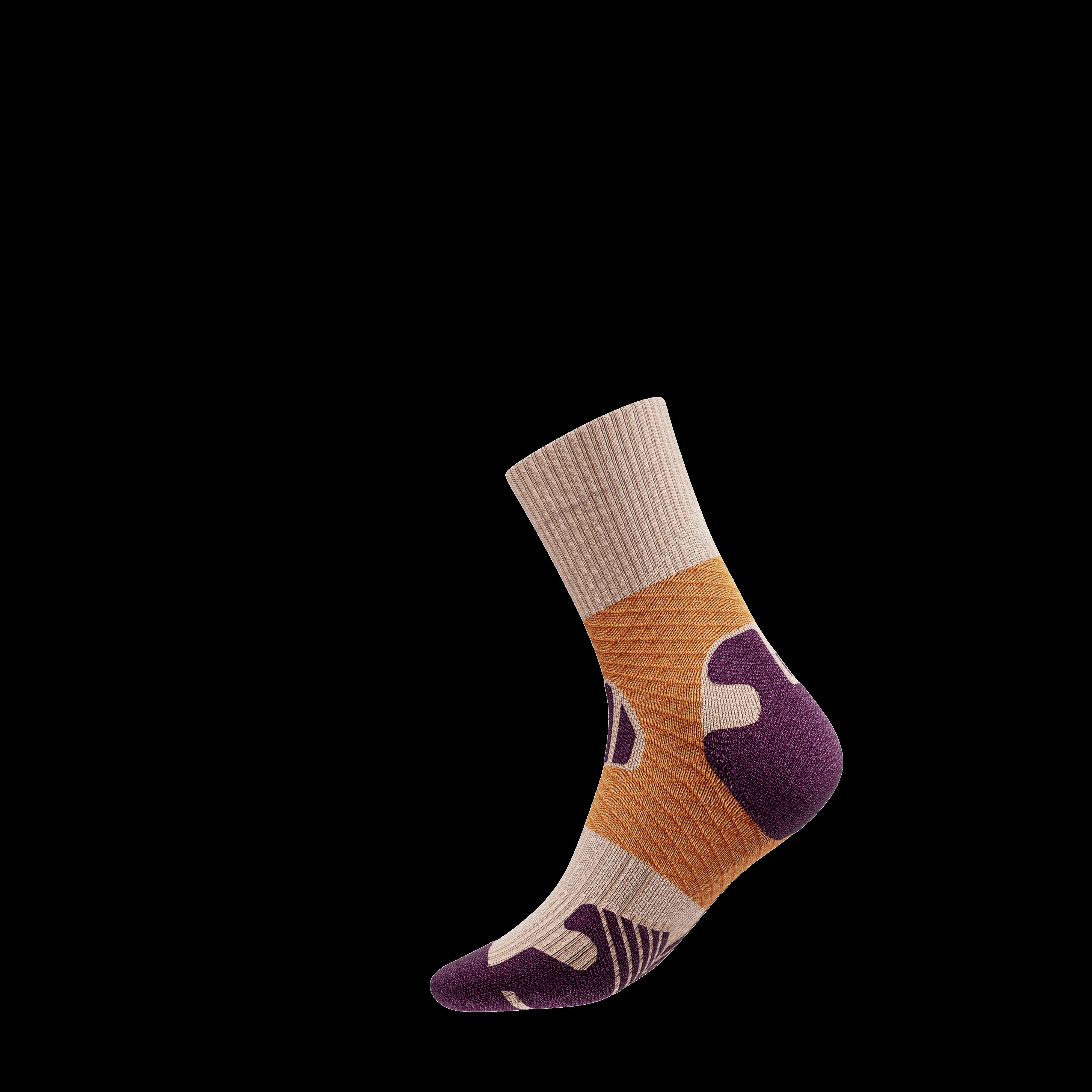 Trail Run Compression Sock - Mid Cut