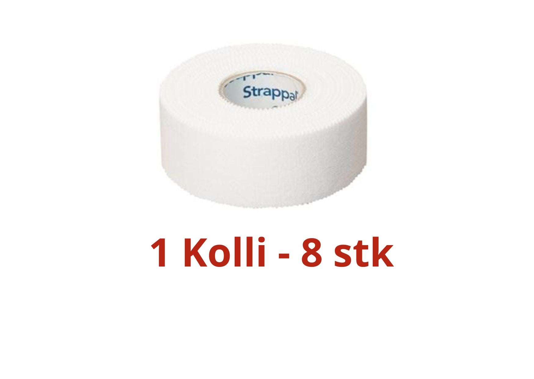 Strappal Sportstape 2,5 cm - 1 Kolli - 8 stk.