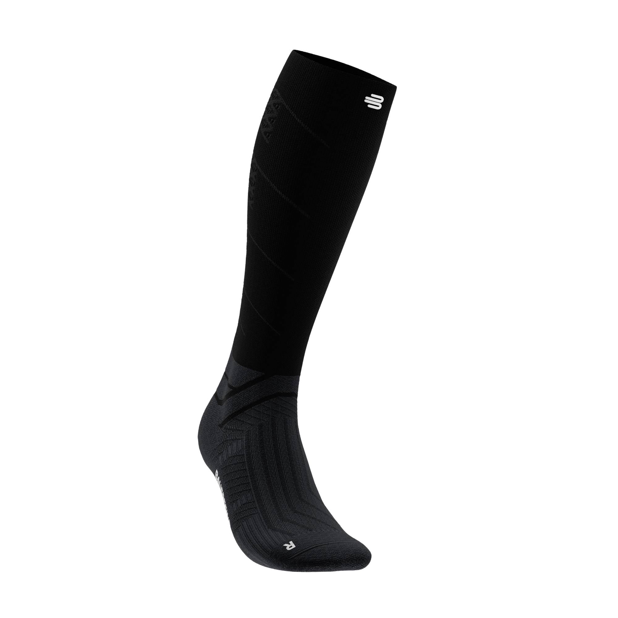 RUN Performance Compression socks - High Cut - Black