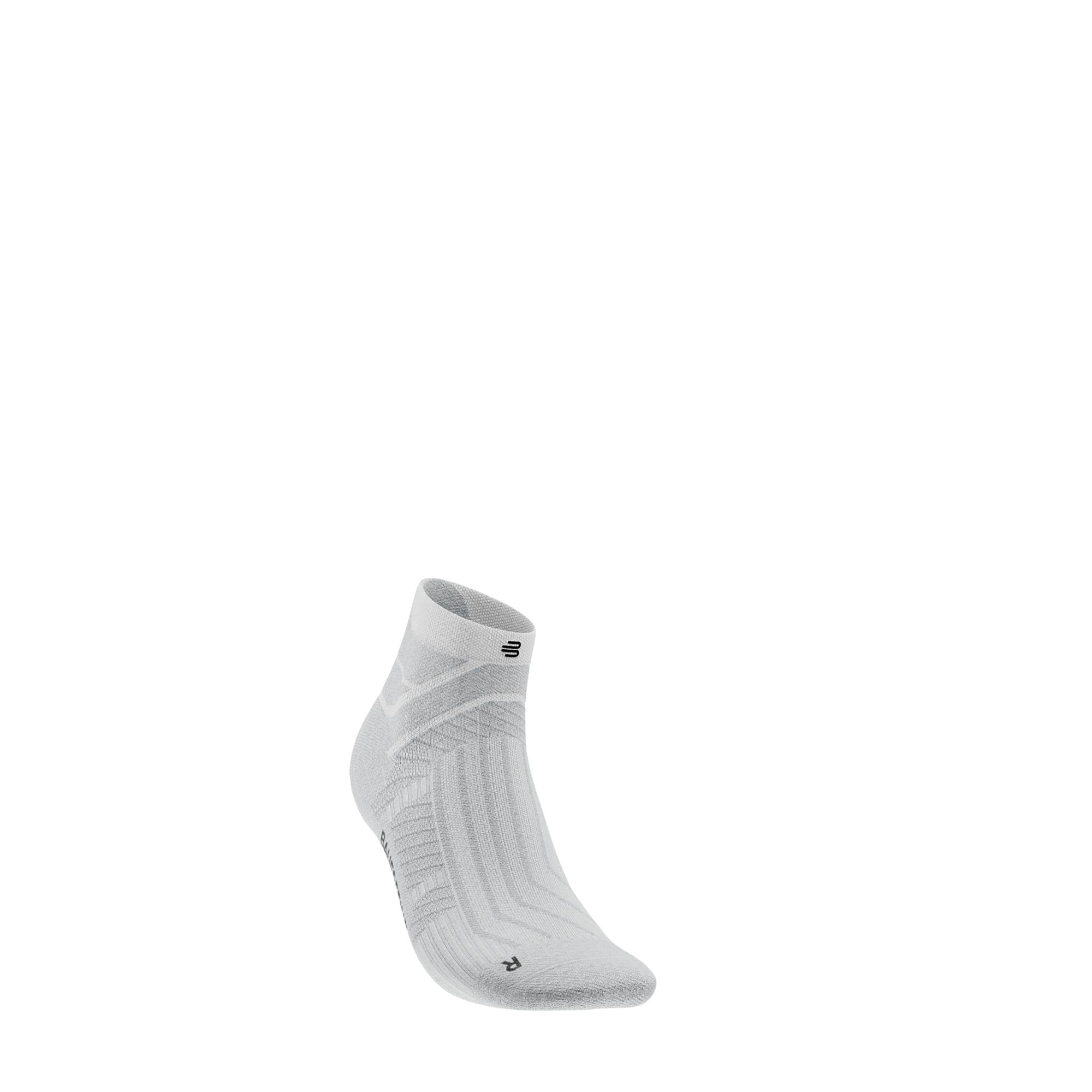 Run Performance Compression Socks, Low Cut Hvid