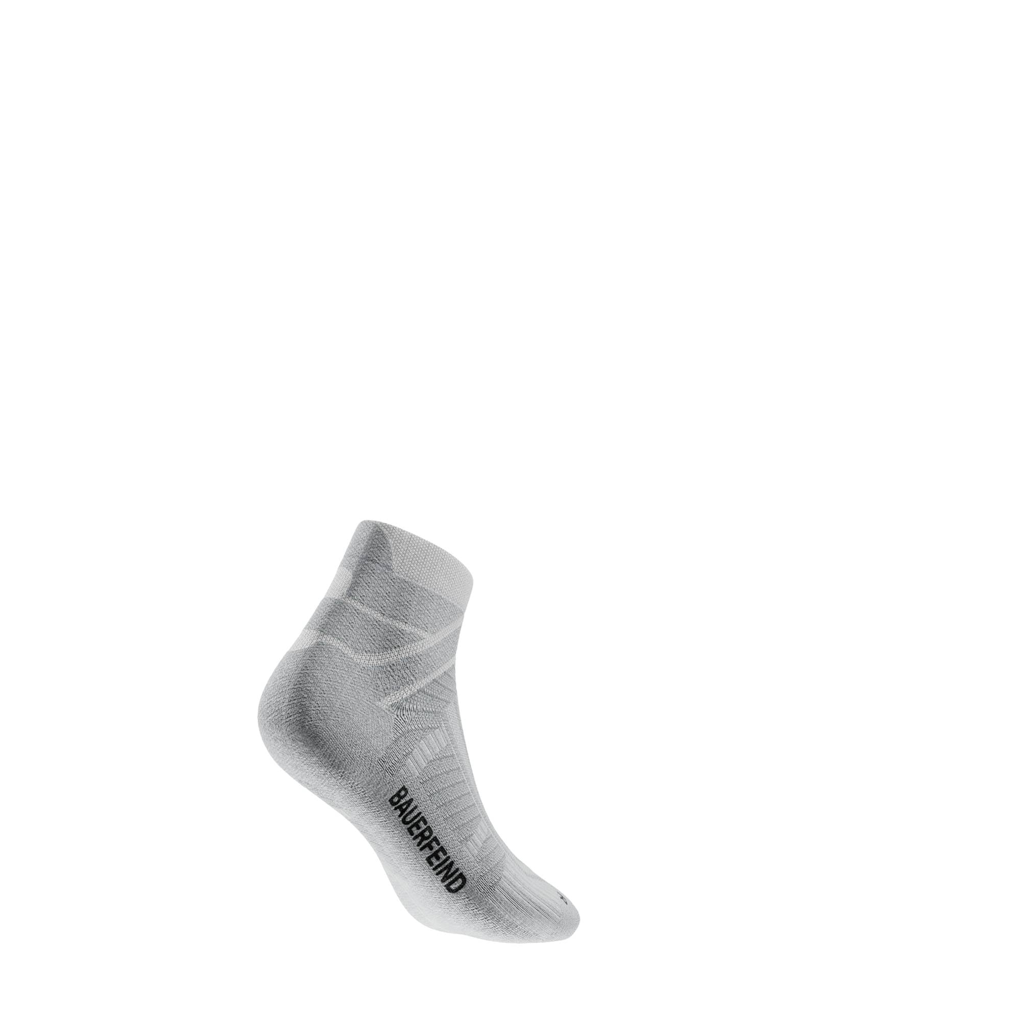 Run Performance Compression Socks, Low Cut Hvid