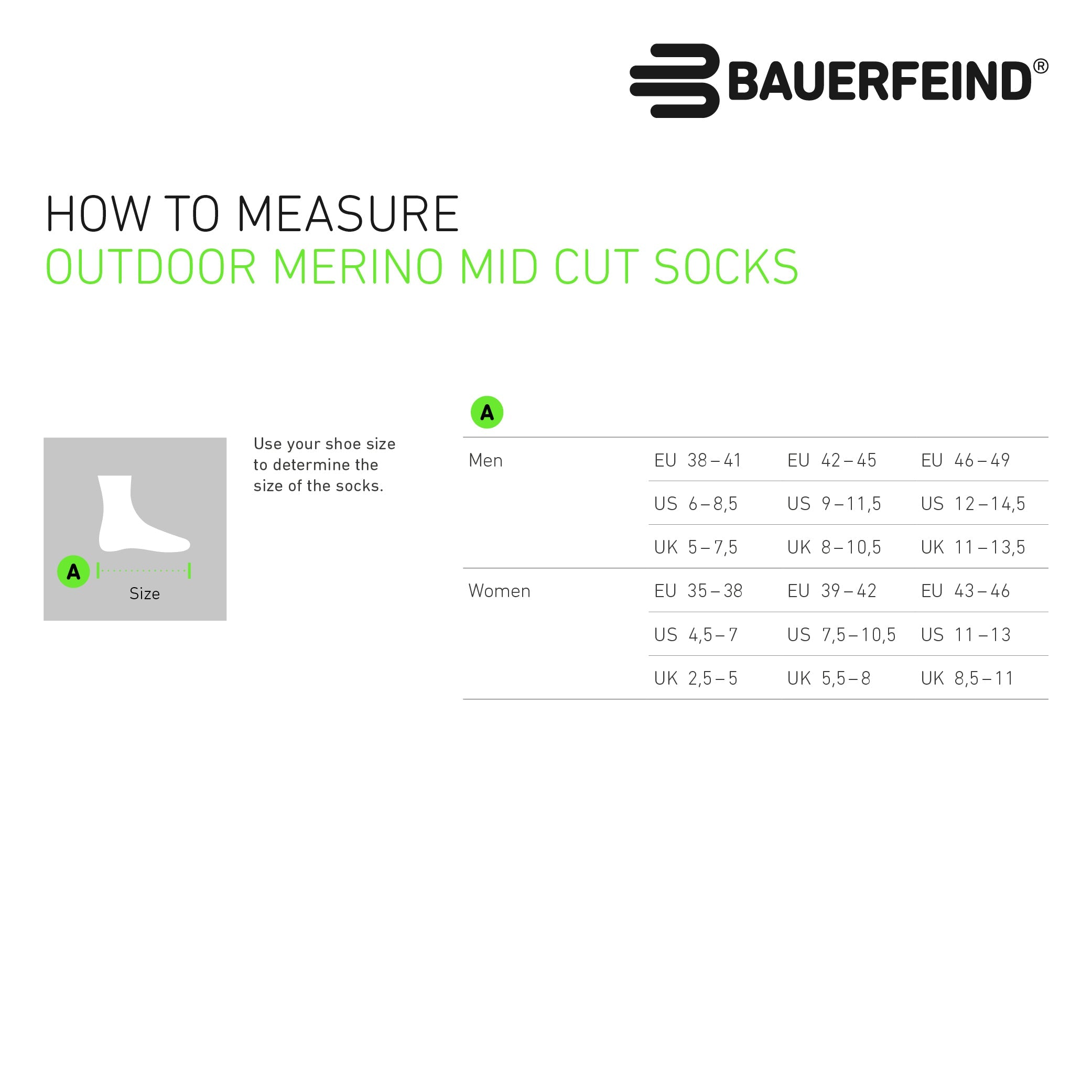 Outdoor Merino Compression Socks - Mid Cut, Ocean Blue