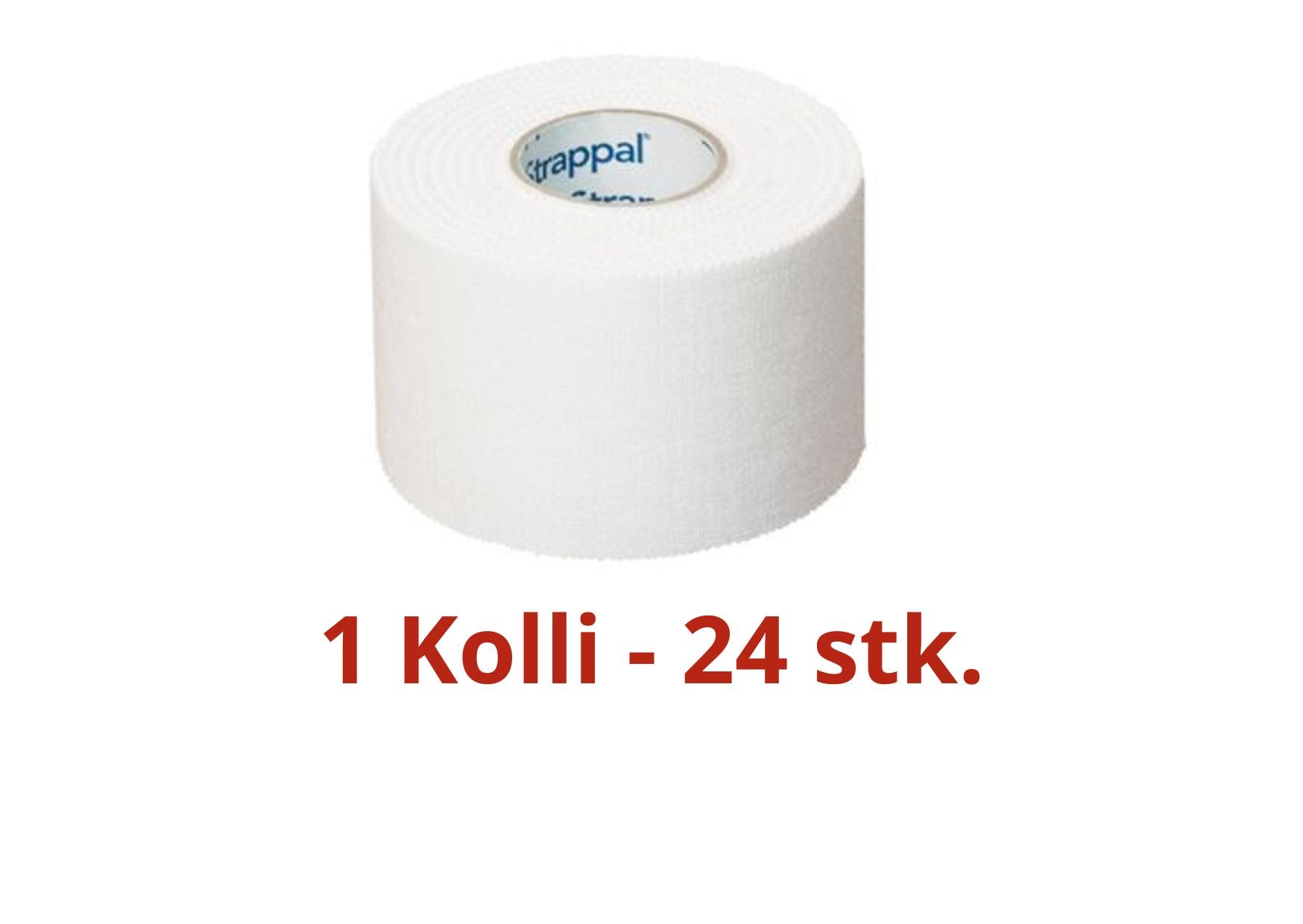 Strappal Sportstape 4 cm - 1 Kolli 24 stk.