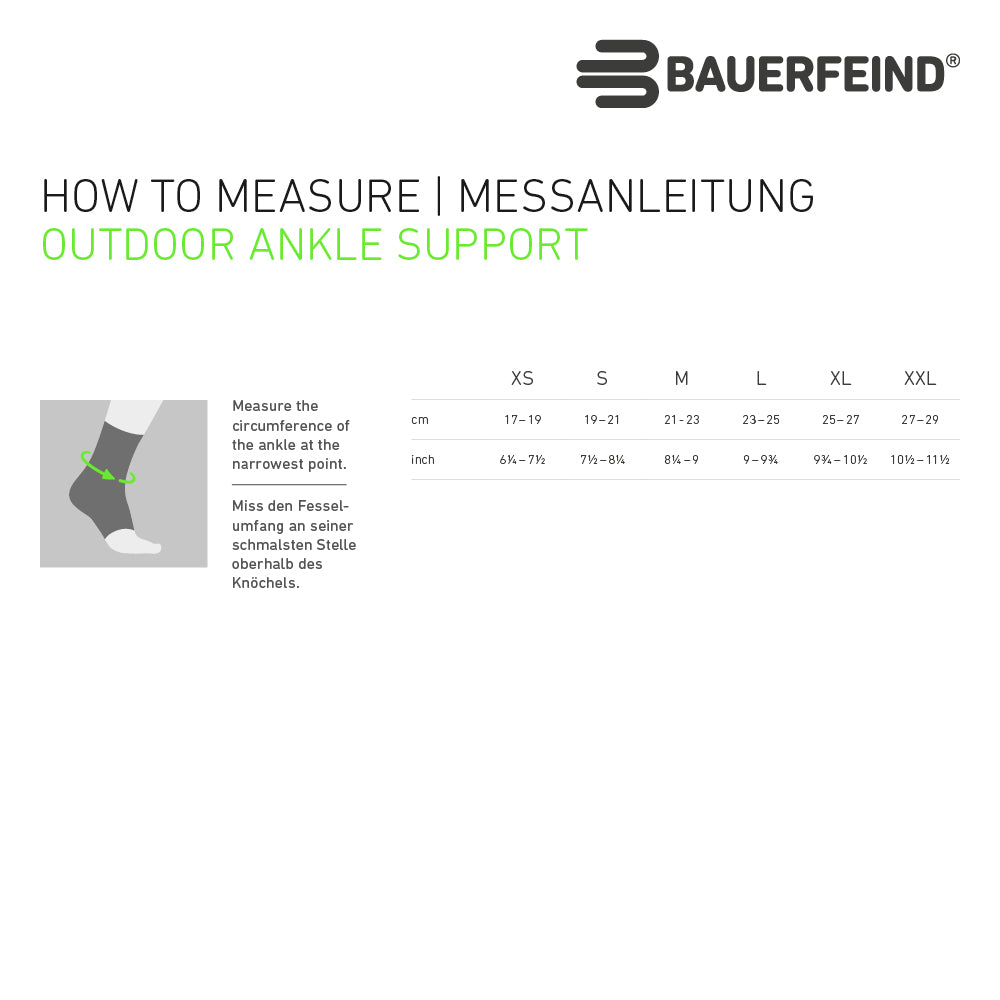 Bauerfeind Outdoor Ankle Support