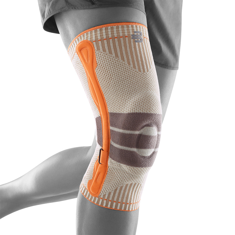 Bauerfeind Outdoor Knee Support, Sandstone-Orange