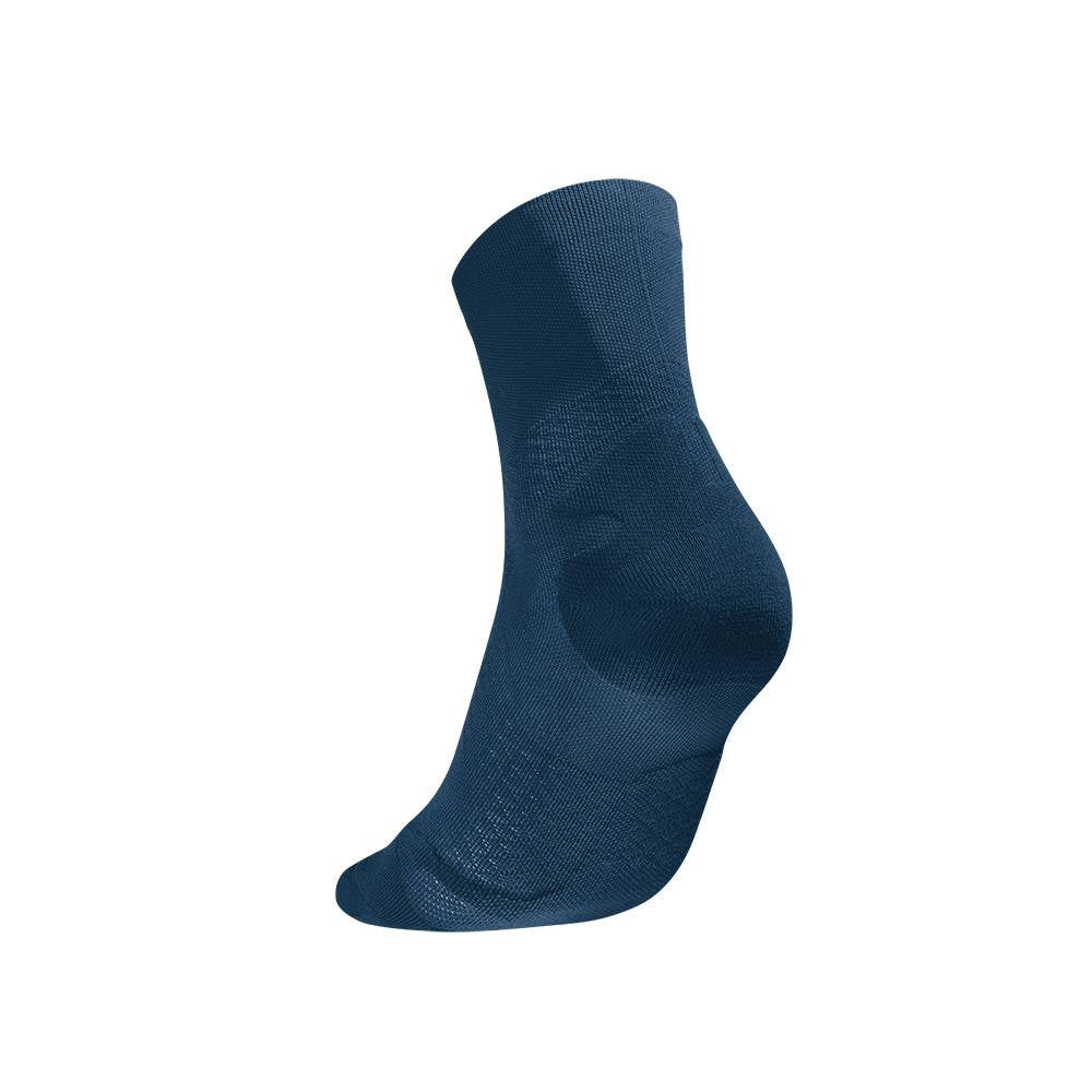 BAUERFEIND RUN ULTRALIGHT Compression Sock - MID CUT, Navy